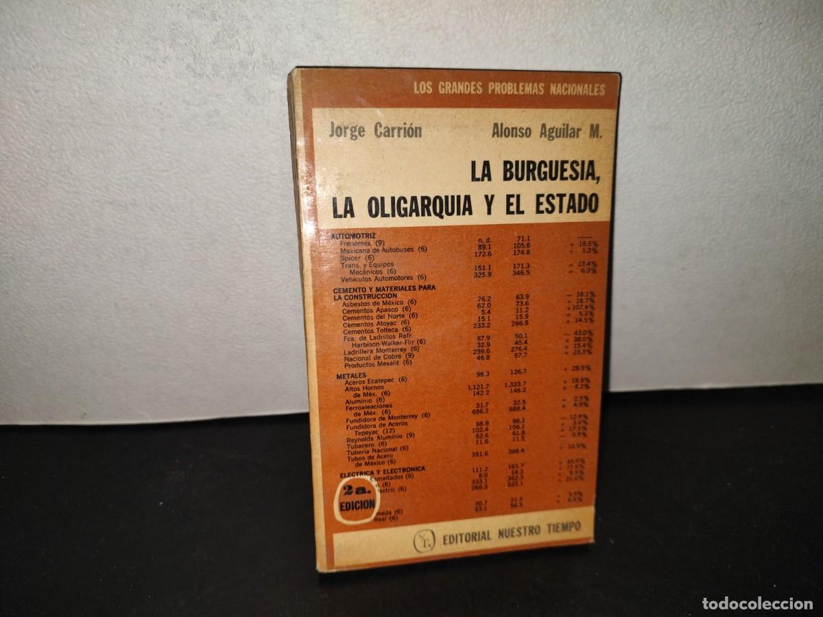 Libros de segunda mano: 219- La Burgues&iacute;a, La Oligarqu&iacute;a Y El Estado - Alonso Agilar M.