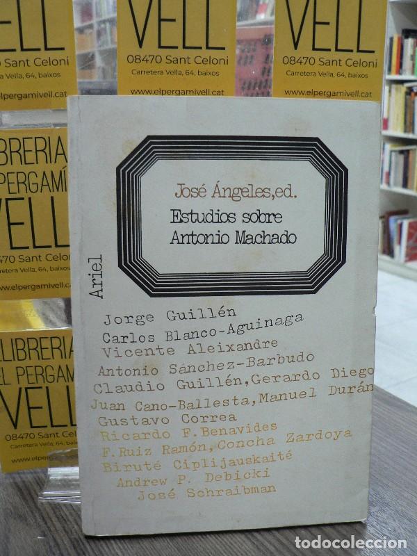Libros de segunda mano: Estudios Sobre Antonio Machado - Jos&eacute; Angeles - Editorial Ariel - Letras e Ideas. Maior, 11