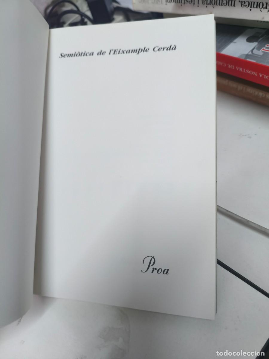 Libros de segunda mano: SEMIOTICA DE LEIXAMPLE CERDA.- ALBERT SERRATOSA . PROA - Foto 2