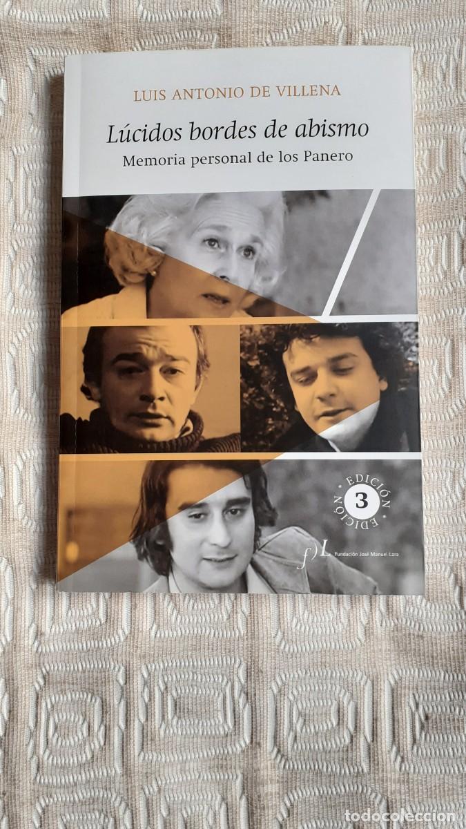 Libros de segunda mano: L&uacute;cidos bordes del abismo.- Luis Antonio de Villena (Fundaci&oacute;n Lara)
