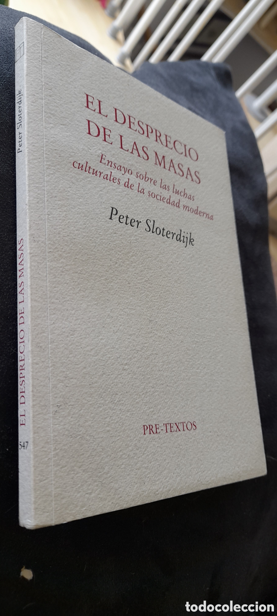 Libros de segunda mano: El desprecio de las masas. Peter Sloterdijk - Foto 3