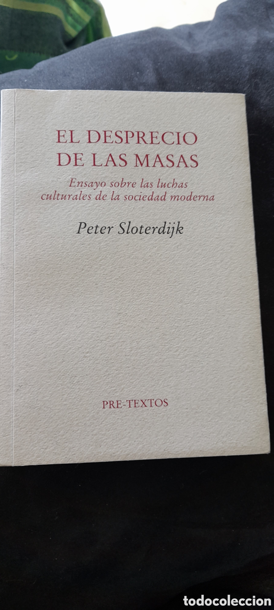 Libros de segunda mano: El desprecio de las masas. Peter Sloterdijk - Foto 1