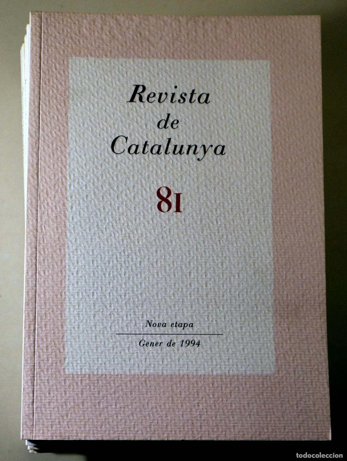 Livres d'occasion: REVISTA DE CATALUNYA. (11 vol.) Any 1994 complet - Barcelona 1994 - Il&middot;lustrat