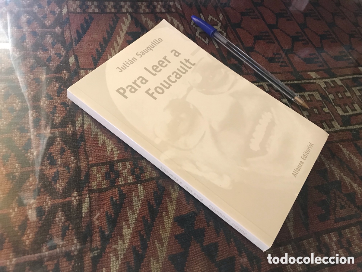 Libros de segunda mano: Para leer a Foucault. Julian Sauquillo. Alianza editorial.