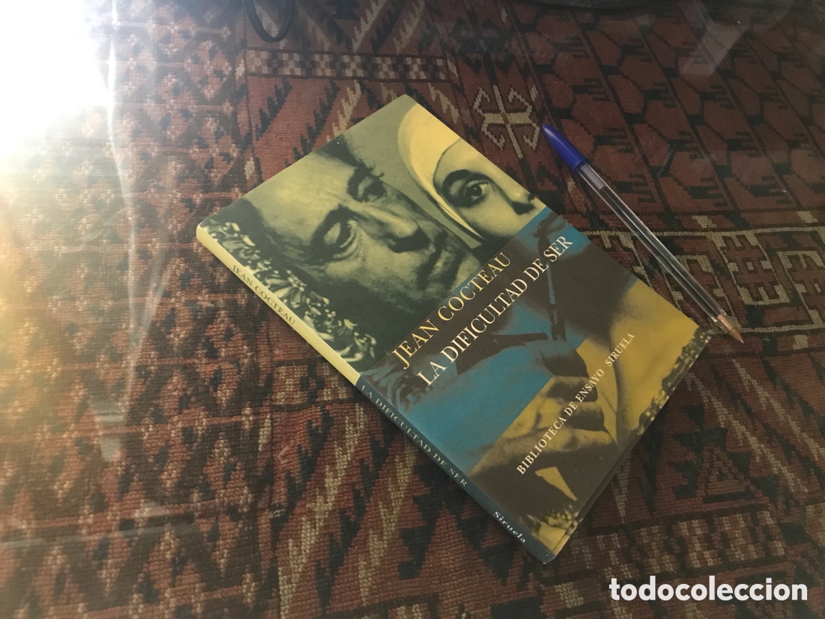 Libros de segunda mano: La dificultad de ser. Jean Cocteau. Biblioteca de ensayo Siruela