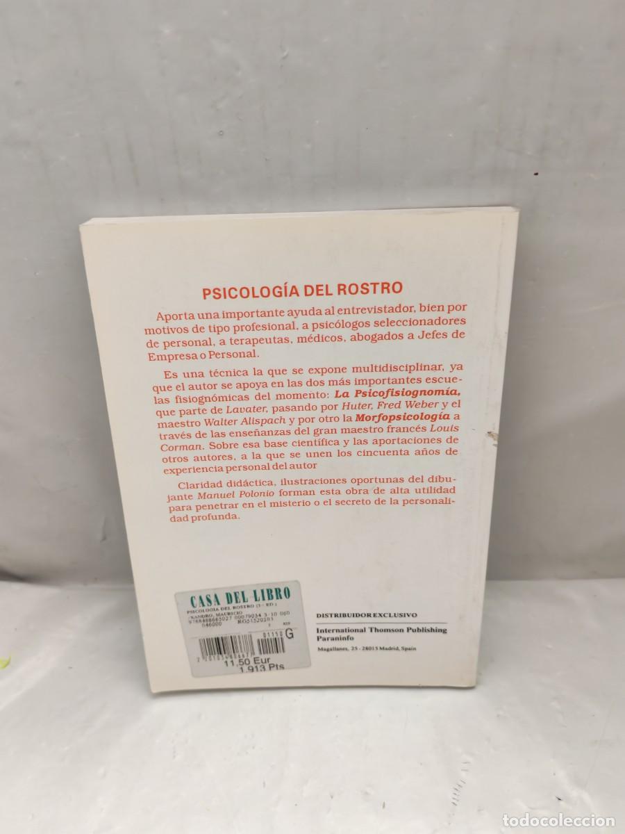 Libros de segunda mano: Psicolog&iacute;a del rostro (Tercera edici&oacute;n ampliada) - Foto 2