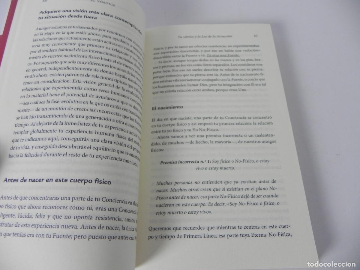 Libros de segunda mano: EL V&Oacute;RTICE (ESTHER Y JERRY HICKS) URANO-2010 - Foto 4