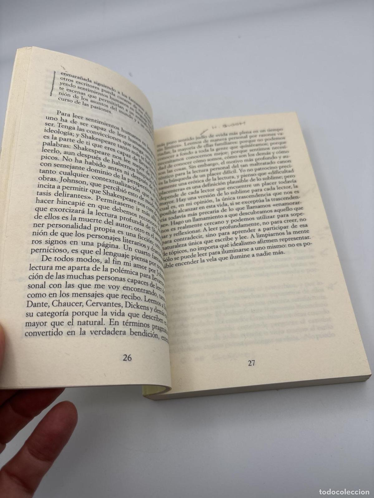 Libros de segunda mano: C&oacute;mo leer y por qu&eacute; - Harold Bloom - Foto 2