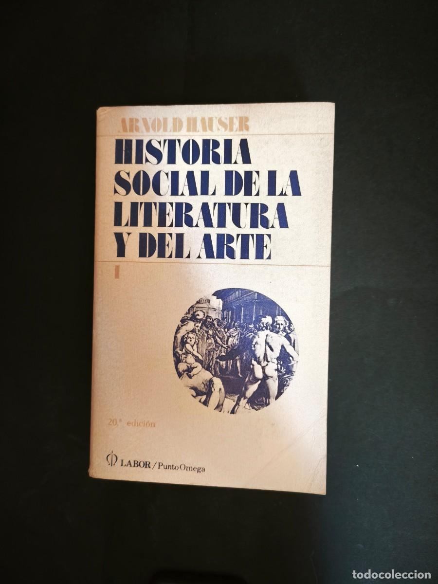 Libros de segunda mano: Historia social de la literatura y del arte 1 - Arnold Hauser