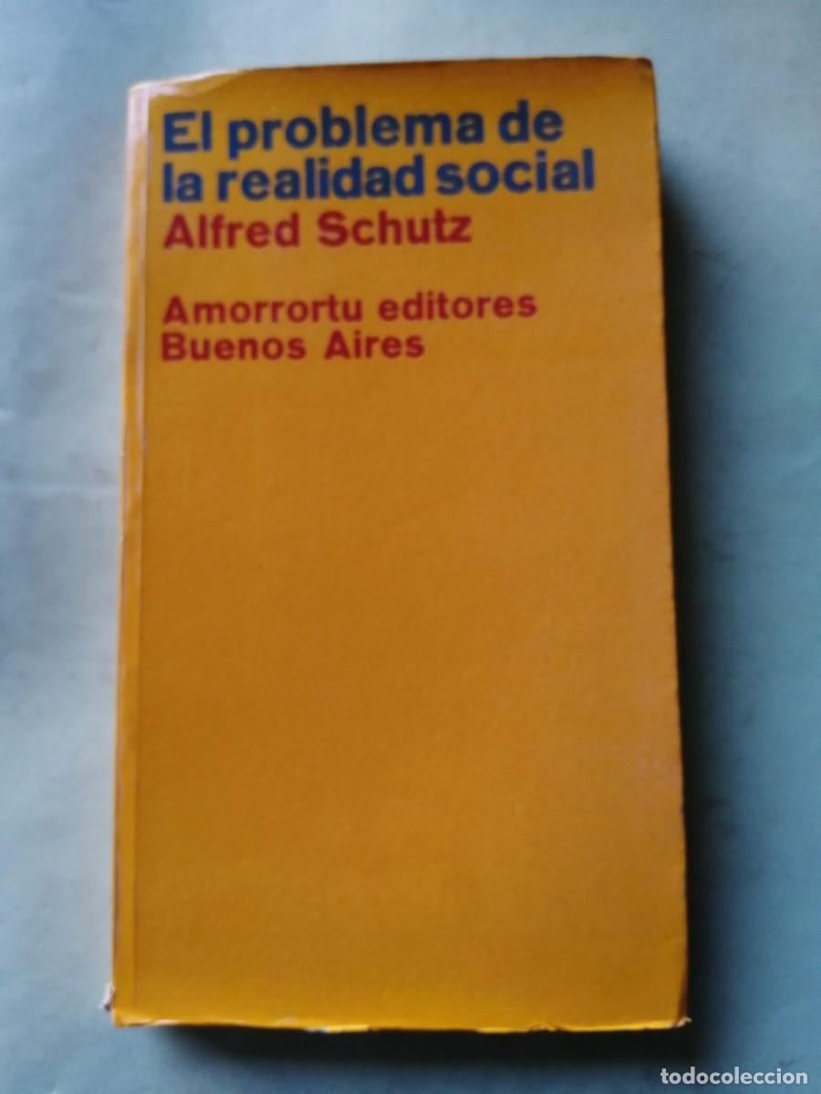 Libros de segunda mano: EL PROBLEMA DE LA REALIDAD SOCIAL (ALFRED SCHUTZ)