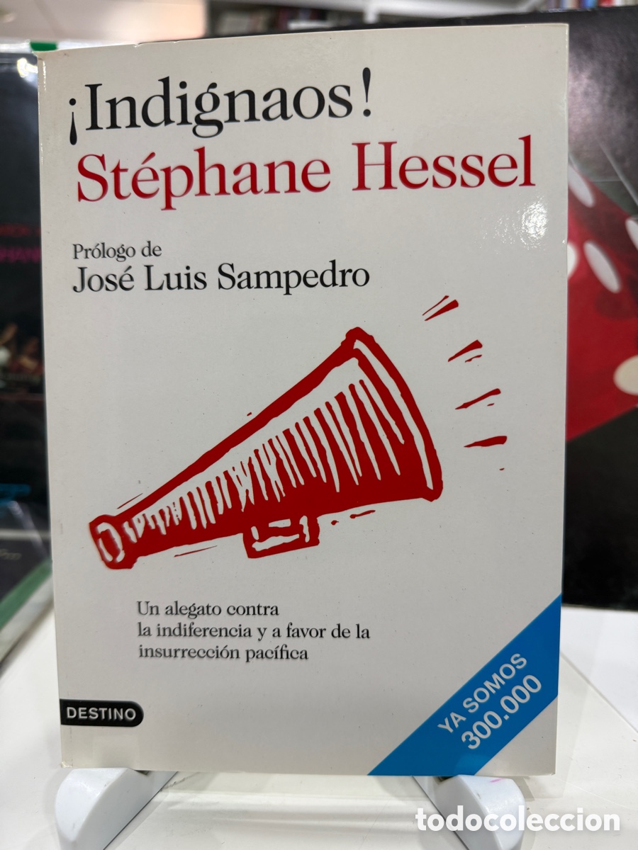 Libros de segunda mano: St&eacute;phane Hessel - &iexcl;Indignaos! (2011, Destino)