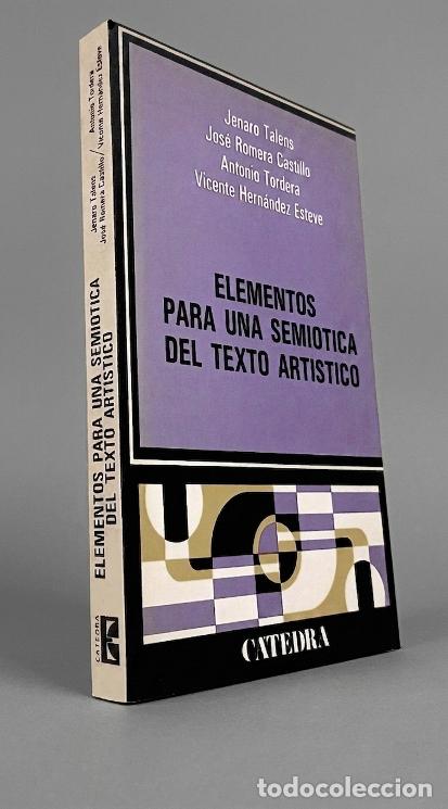 Gebrauchte B&uuml;cher: ELEMENTOS PARA UNA SEMIOTICA DEL TEXTO ARTISTICO. POESIA. NARRATIVA. TEATRO. CINE.