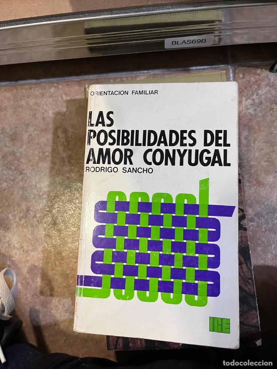 Libros de segunda mano: BLAS69B + Las posibilidades del amor conyugal &mdash; Rodrigo Sancho &mdash; ICE &mdash;