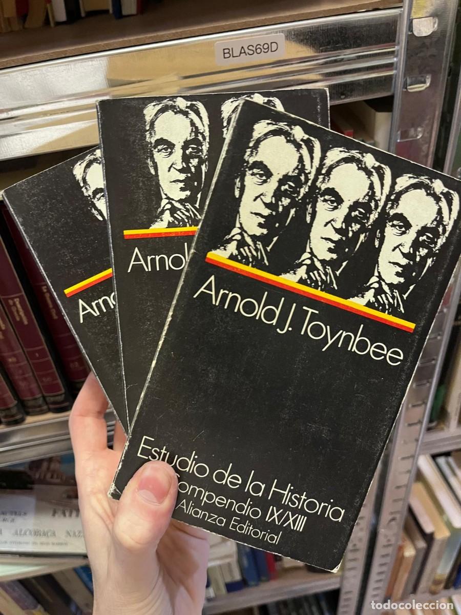 Libros de segunda mano: BLAS69D &mdash; AR6C- 3 TOMOS - ESTUDIO DE LA HISTORIA - COMPENDIO - ARNOLD J. TOYNBEE / ALIANZA EDITORIAL