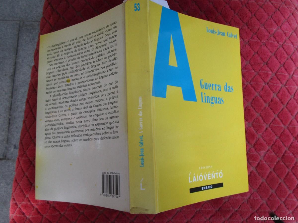 Libros de segunda mano: GUERRA DAS LINGUAS E AS POLITICAS LINGUISTICAS - LOUIS JEAN CALVET - EDI LAIOVENTO 1995 273PP 22CM.