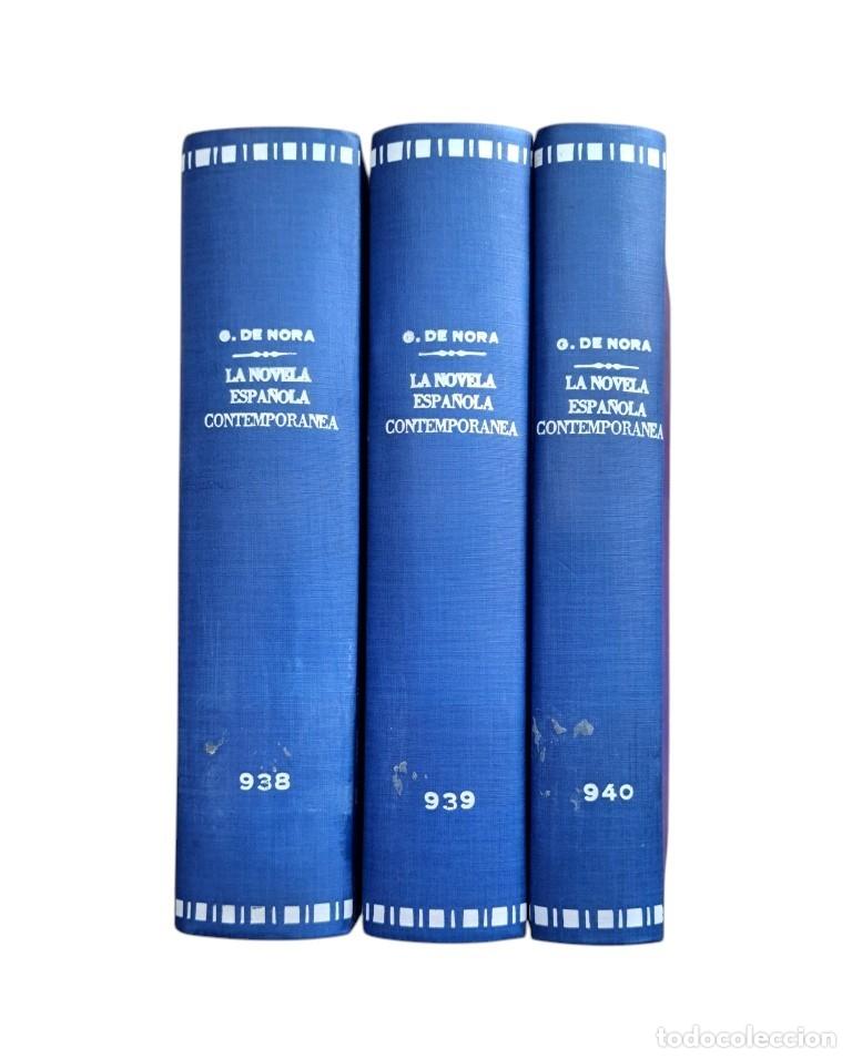 Gebrauchte B&uuml;cher: Nora, Eugenio G. de.- LA NOVELA ESPA&Ntilde;OLA CONTEMPOR&Aacute;NEA (1898-1967) I-II-III