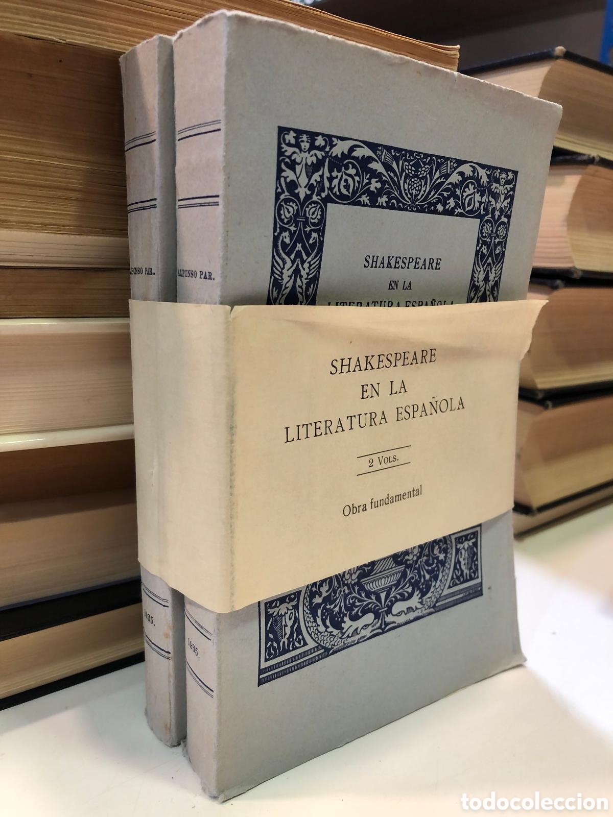 Gebrauchte B&uuml;cher: Shakespeare en la literatura espa&ntilde;ola. 2 Vols. - Alfonso Par