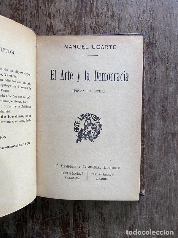 Gebrauchte B&uuml;cher: El Arte y la Democracia - Ugarte Manuel