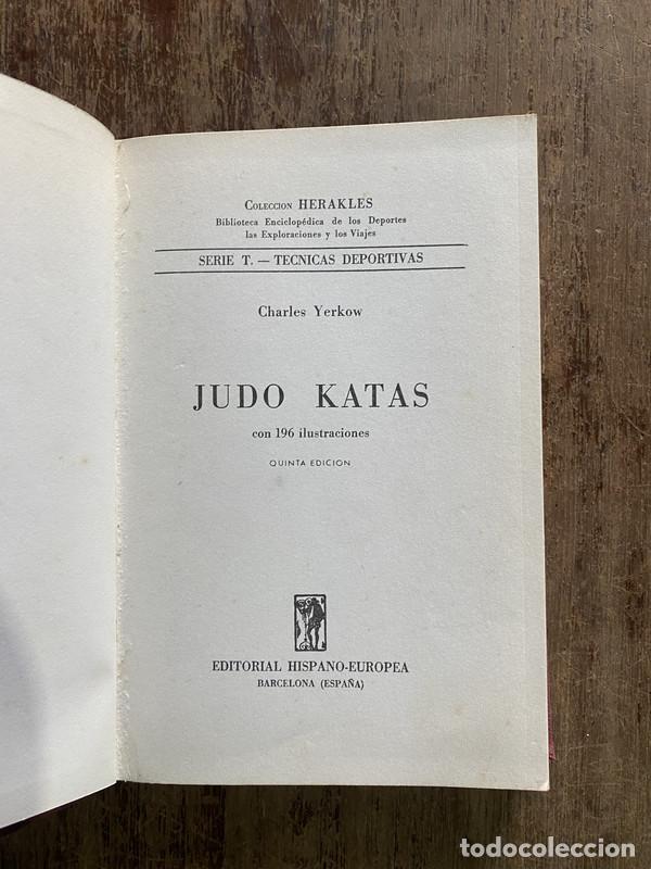 Second hand books: Judo Katas - Yerkow Charles