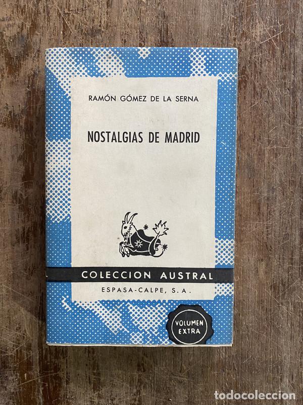 Gebrauchte B&uuml;cher: Nostalgias de Madrid - Gomez de la Serna Ramon