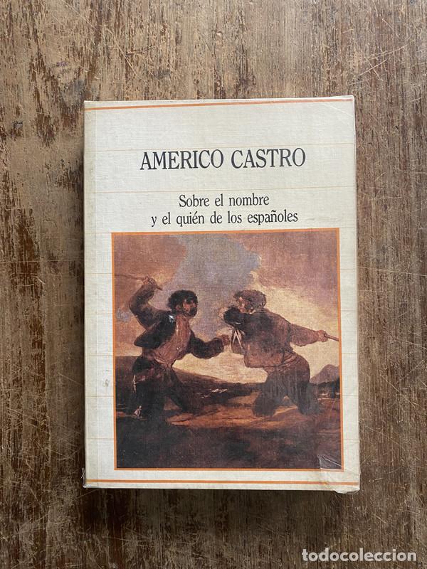 Libri di seconda mano: Sobre el nombre y el quien de los espa&ntilde;oles - Castro Americo