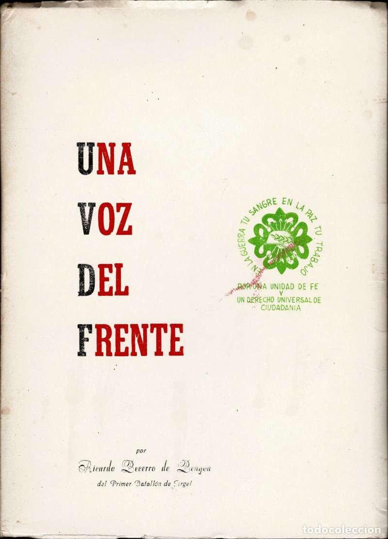 Libros de segunda mano: Una Voz del Frente - Ricardo Becerro de Bengoa