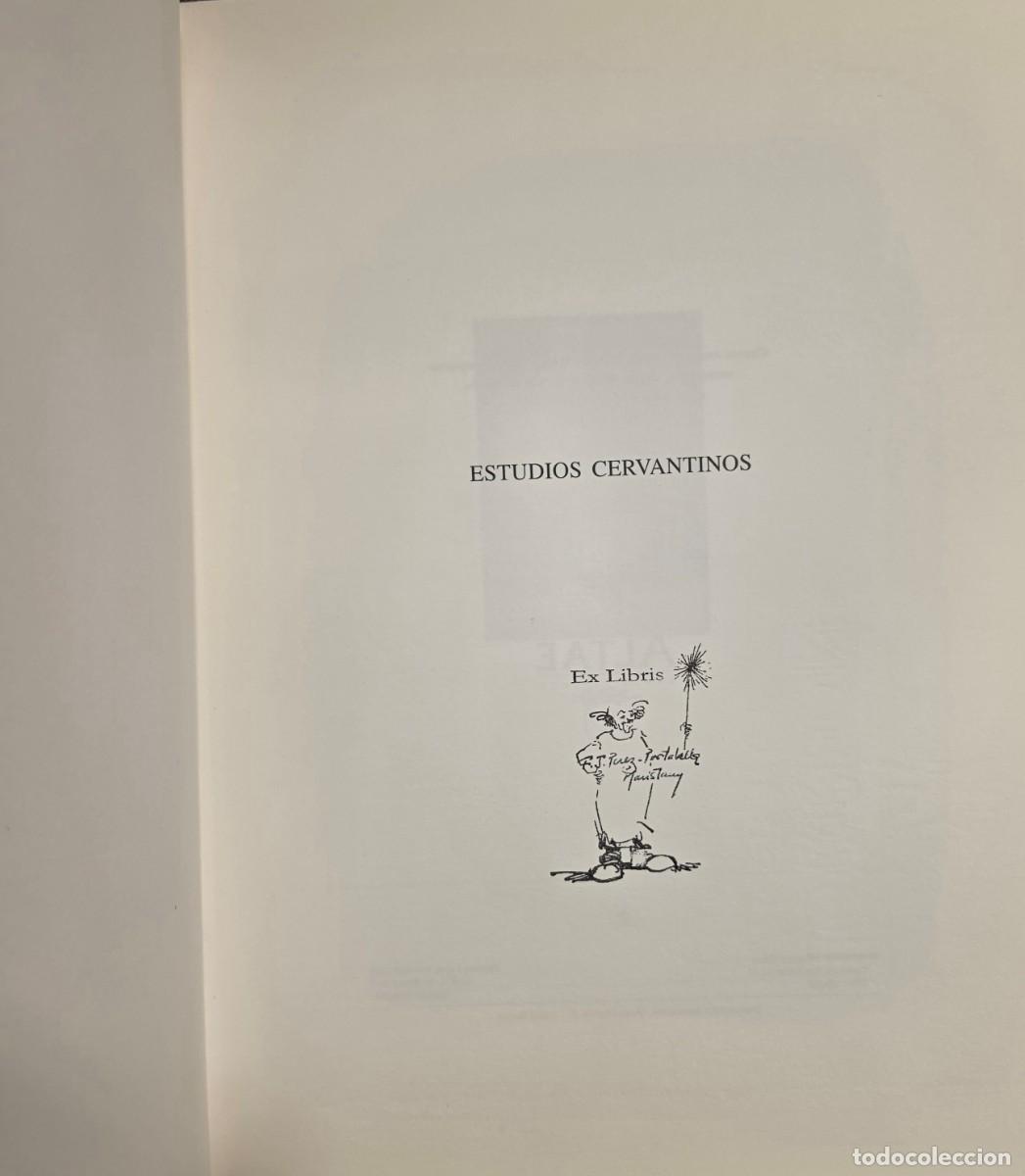 Libros de segunda mano: ESTUDIOS CERVANTINOS. Editorial ALTEA, 2003 - Foto 2