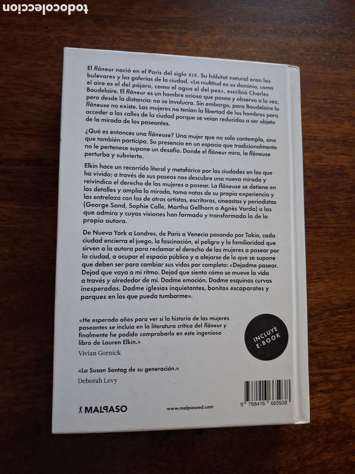 Libros de segunda mano: Fl&acirc;neuse, Lauren Elkin - Foto 2