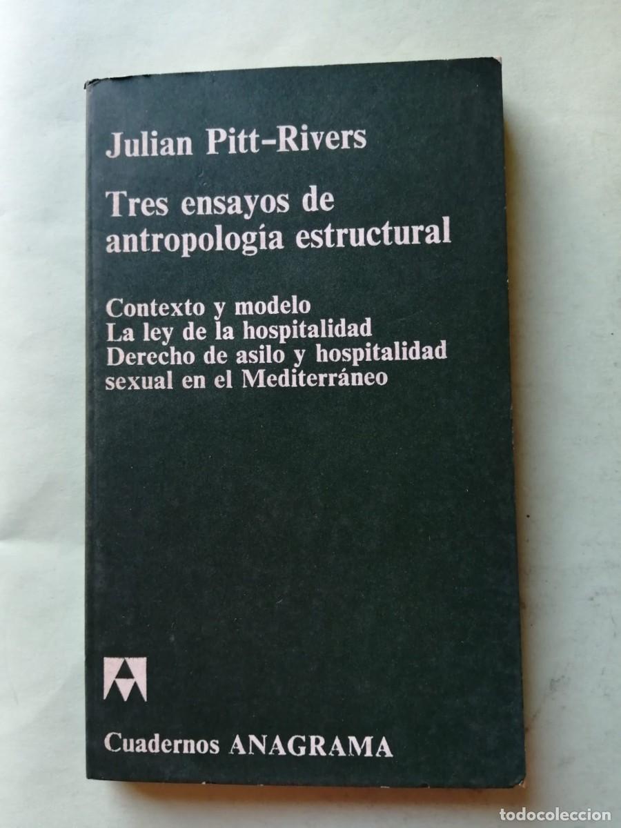 Libros de segunda mano: TRES ENSAYOS DE ANTROPOLOGIA ESTRUCTURAL (JULIAN PITT - RIVERS)