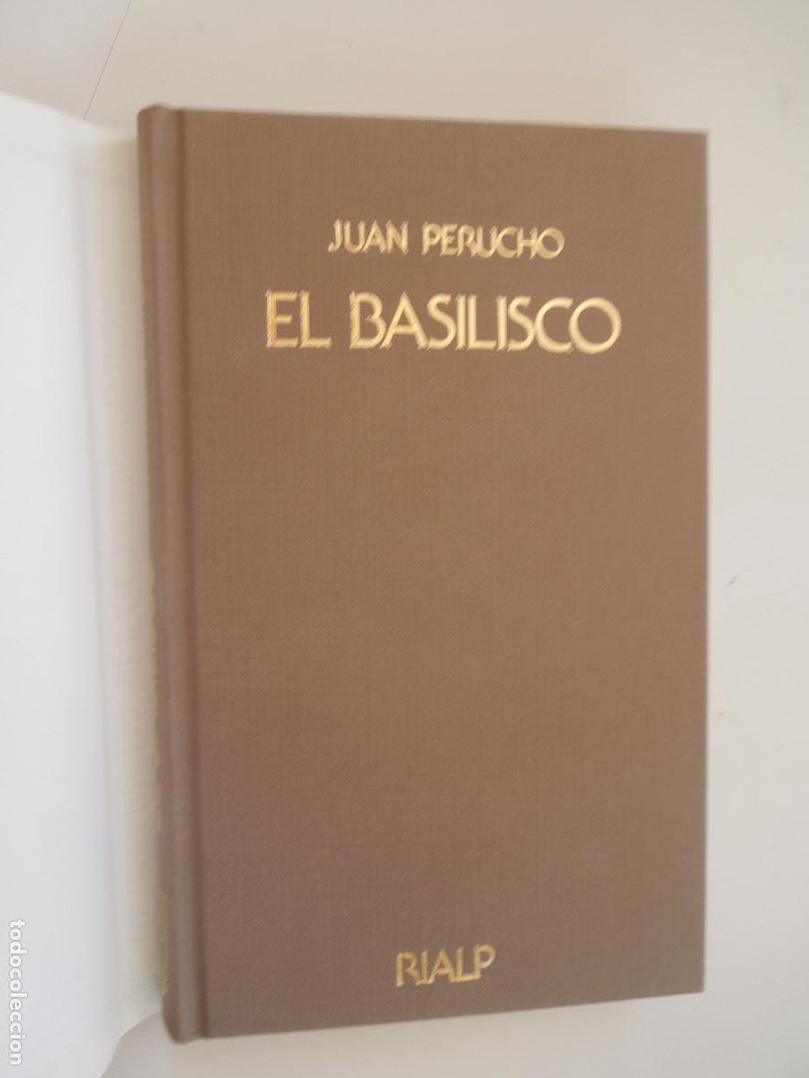 Libros de segunda mano: EL BASILISCO - JUAN PERUCHO - EDICIONES RIALP 1990. - Foto 2