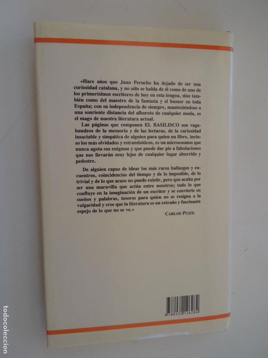 Libros de segunda mano: EL BASILISCO - JUAN PERUCHO - EDICIONES RIALP 1990. - Foto 4