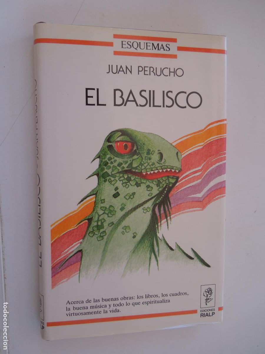 Libros de segunda mano: EL BASILISCO - JUAN PERUCHO - EDICIONES RIALP 1990. - Foto 1