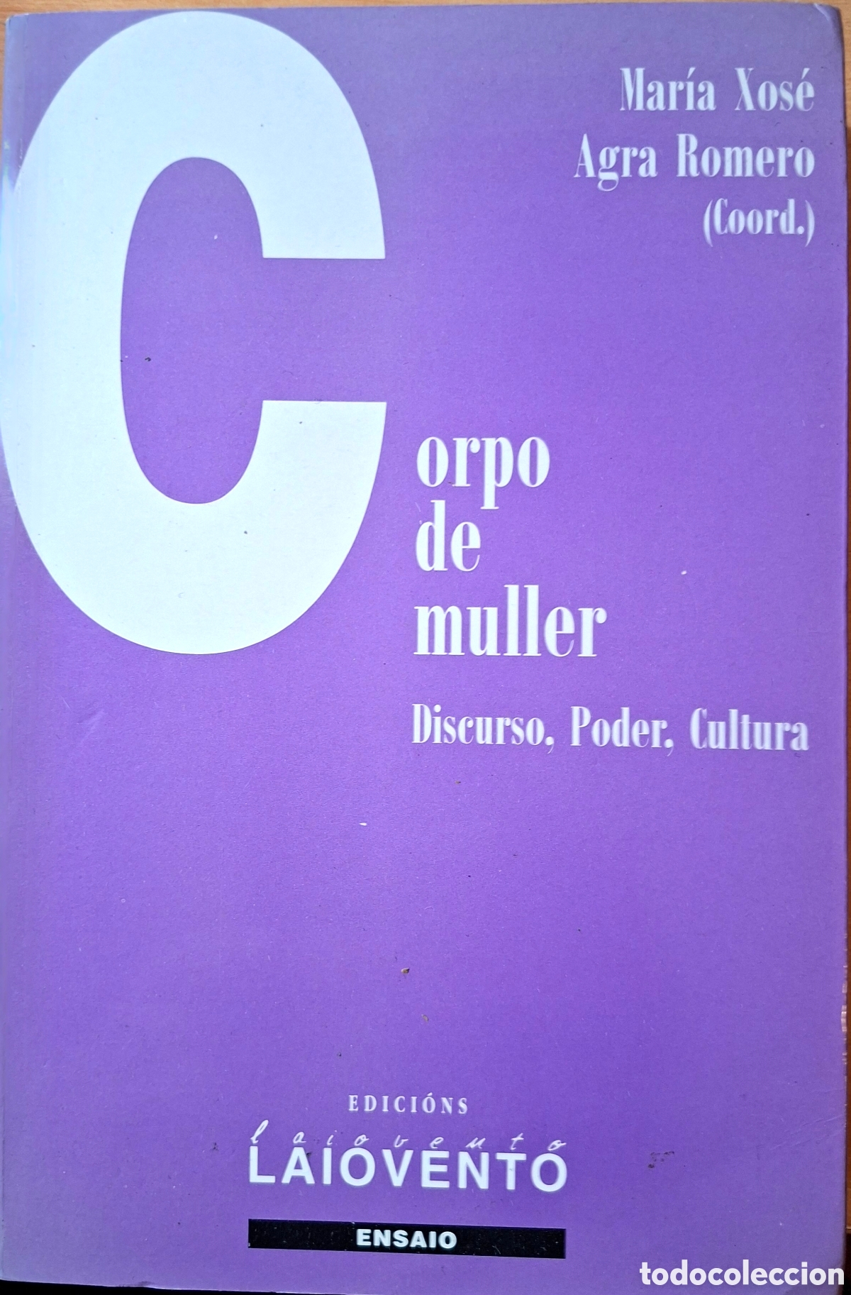 Libros de segunda mano: Agra Romero, M. Xos&eacute;, CORPO DE MULLER. Laiovento, 1997