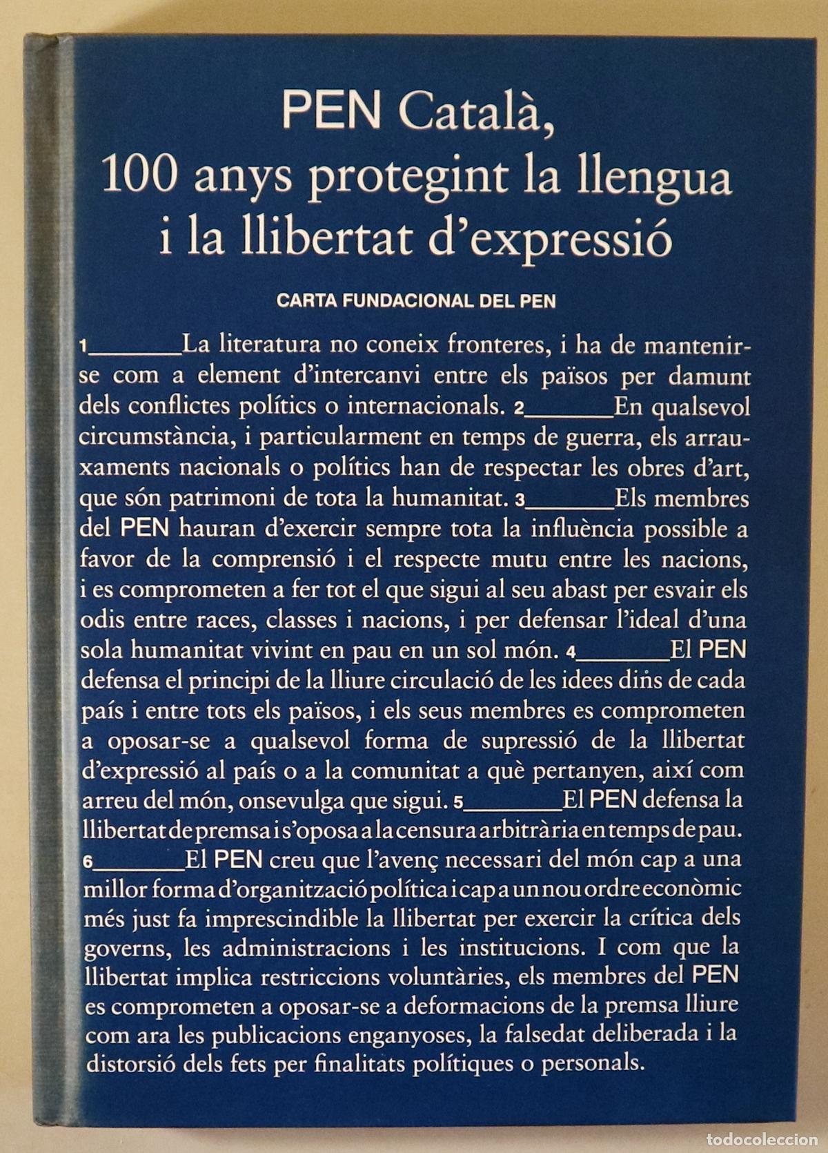 Gebrauchte B&uuml;cher: GUERRERO BRULLET M - POL SALV&Agrave; H (eds.) - PEN Catal&agrave;, 100 anys protegint la llengua i la llibertat d