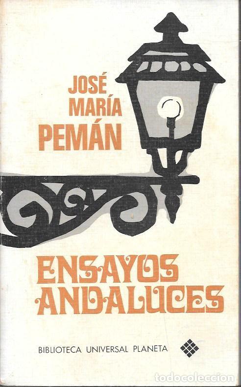 Second hand books: ENSAYOS ANDALUCES - BIBLIOTECA UNIVERSAL PLANETA MOSAICO / 3 - PEM&Aacute;N,JOS&Eacute; MAR&Iacute;A - A-PEMAN-163
