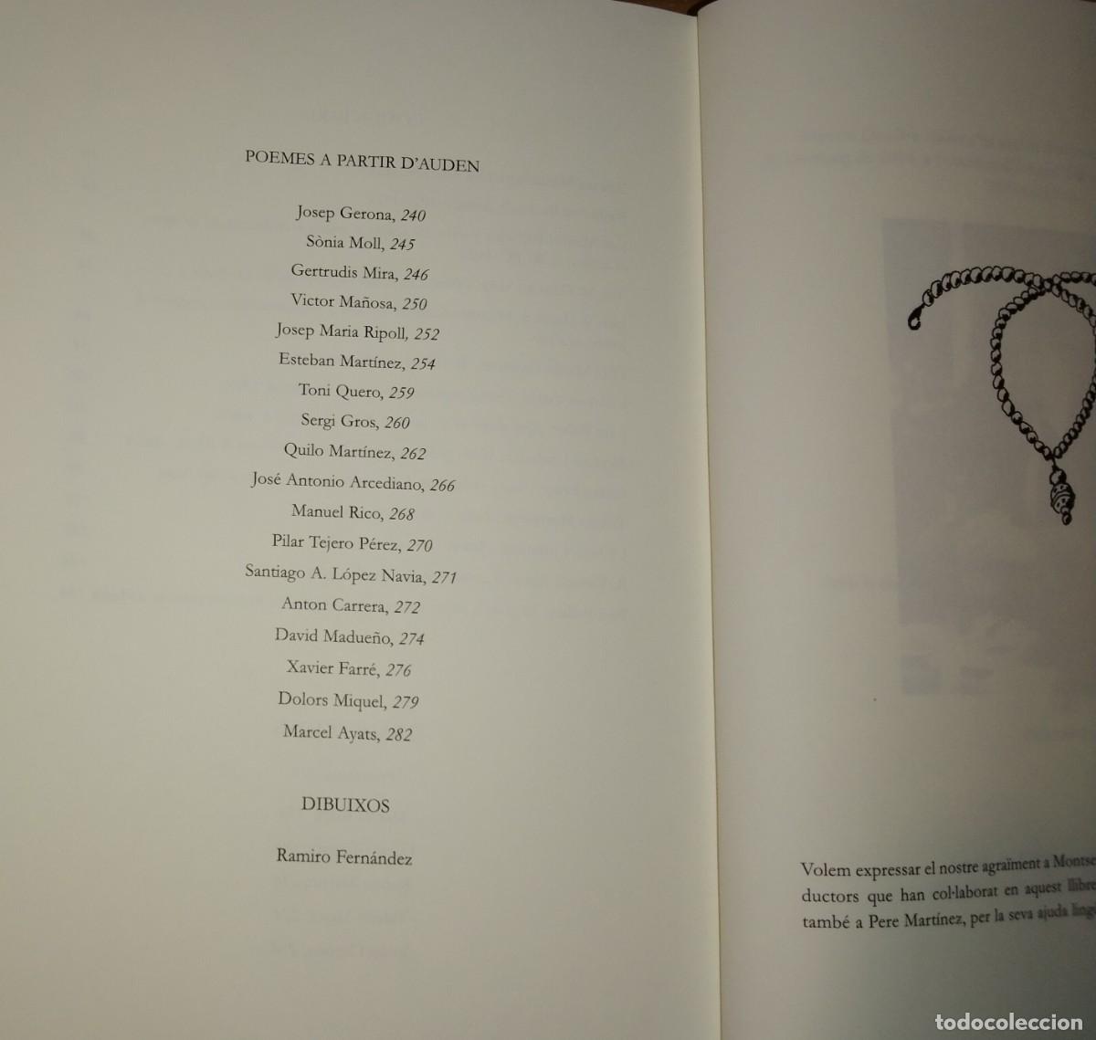 Libros de segunda mano: W. H. AUDEN - QUADERNS DE VERS&Agrave;LIA, 2014 - Foto 3