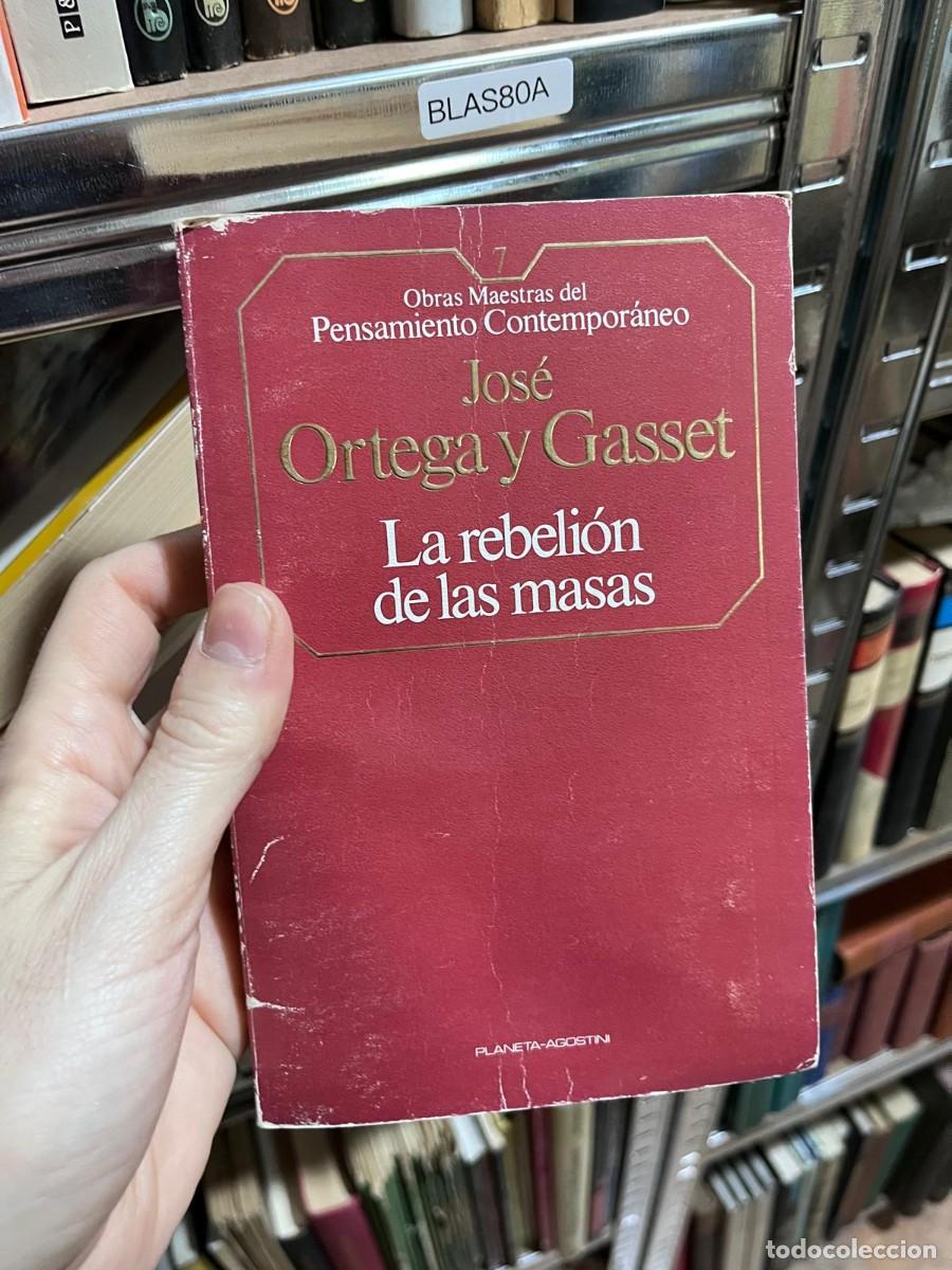 Libros de segunda mano: BLAS80A &mdash; La rebeli&oacute;n de las masas &mdash; Jos&eacute; Ortega y Gasset &mdash;