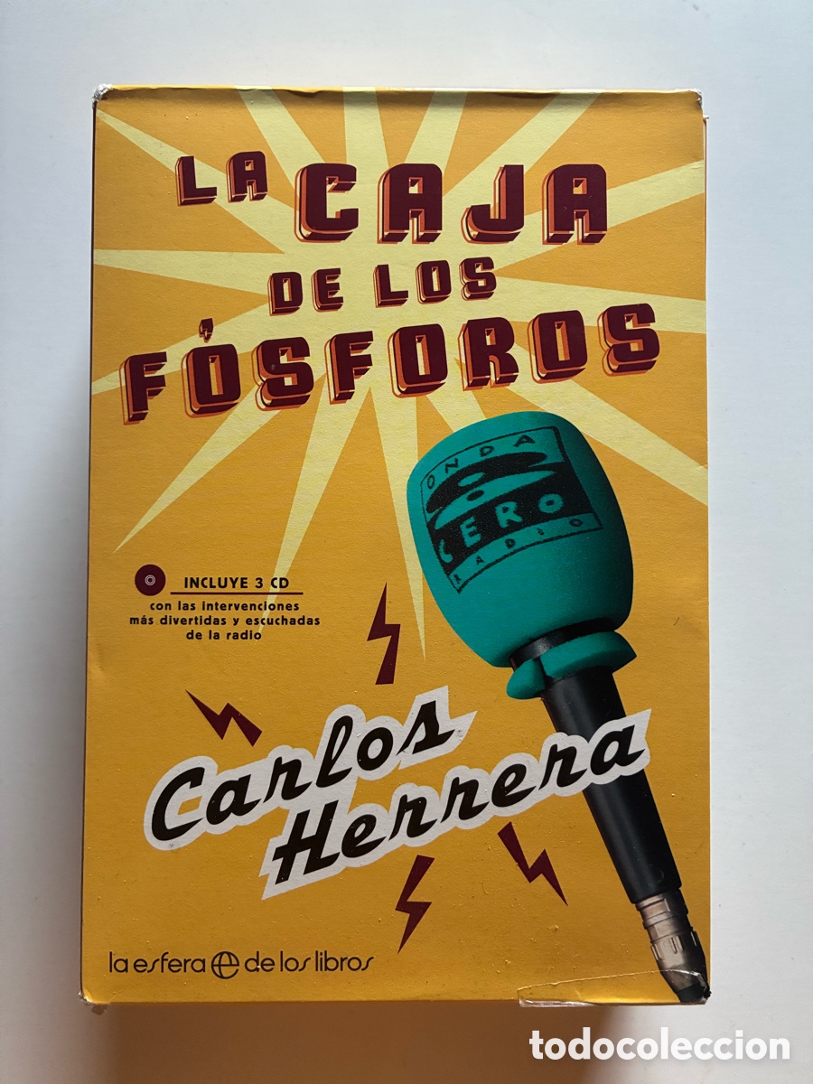 Libros de segunda mano: LA CAJA DE LOS F&Oacute;SFOROS. CARLOS HERRERA