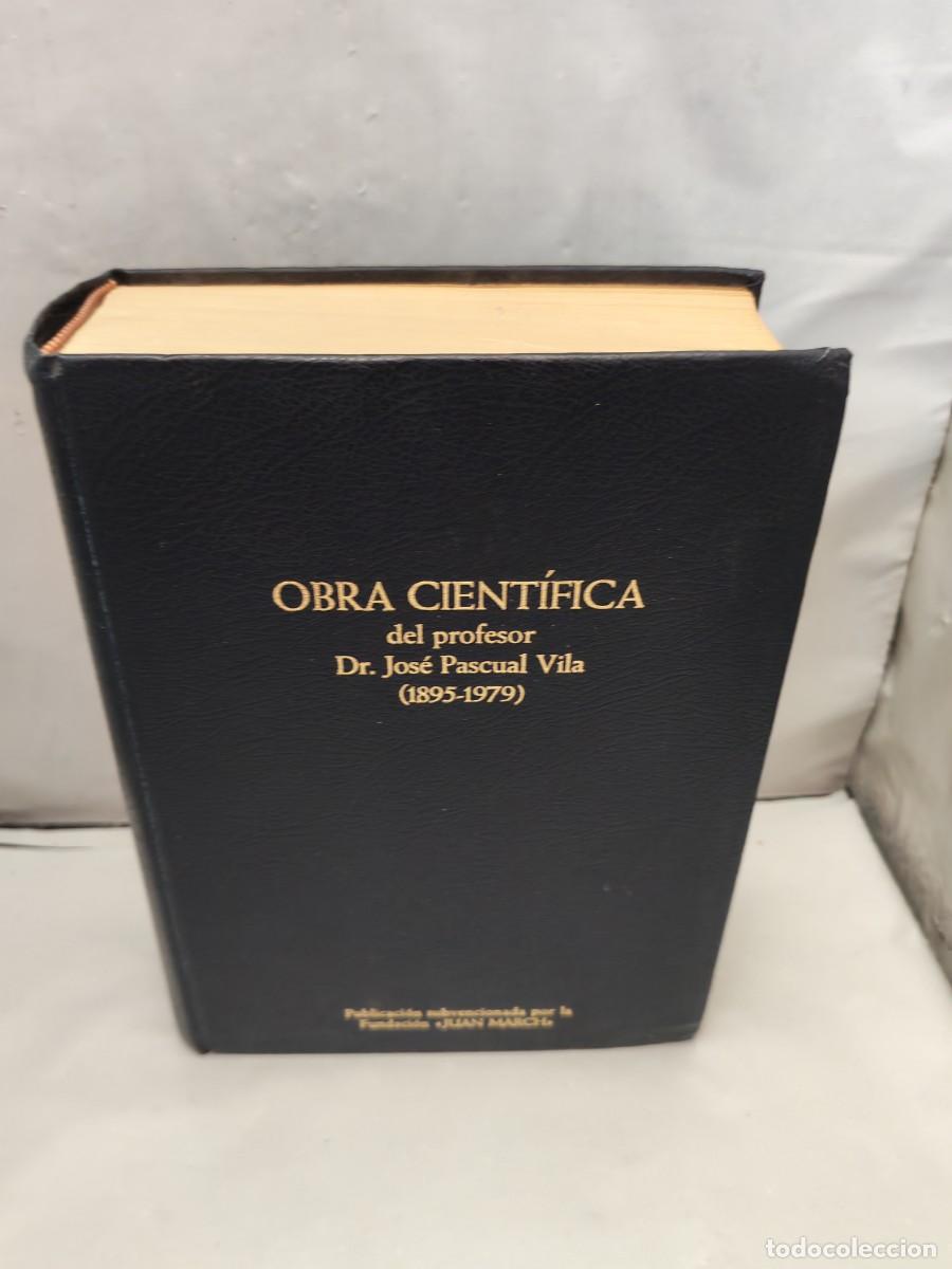 Livros em segunda m&atilde;o: Obra Cient&iacute;fica del Profesor Dr. Jos&eacute; Pascual Vila. 1895-1979