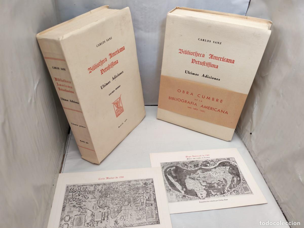 Livros em segunda m&atilde;o: Biblioteca Americana Vetust&iacute;ssima. &Uacute;LTIMAS ADICIONES. Vols. Primero y Segundo (1&ordf; edici&oacute;n 1960)