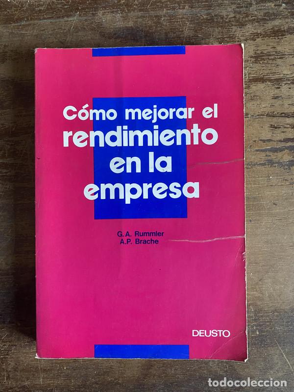 Libri di seconda mano: Como mejorar el rendimiento en la empresa - Rummler G.A. y Brache A.P.
