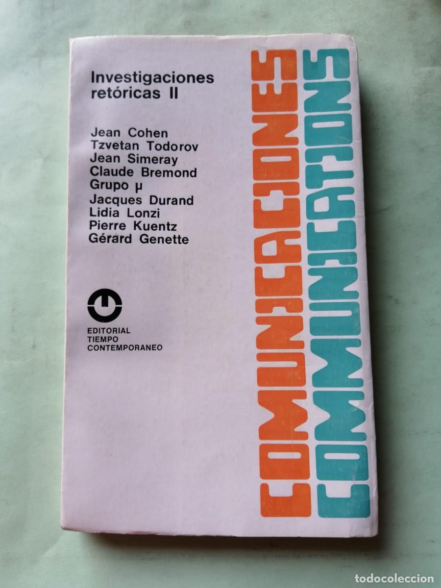 Libros de segunda mano: COMUNICACIONES.. INVESTIGACIONES RETORICAS II (VARIOS AUTORES)