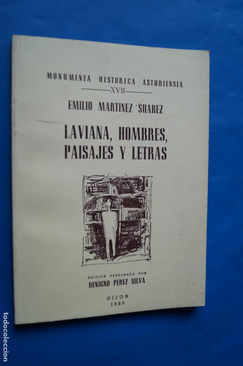 Libros de segunda mano: LAVIANA, HOMBRES, PAISAJES Y LETRAS. EMILIO MARTINEZ SUAREZ