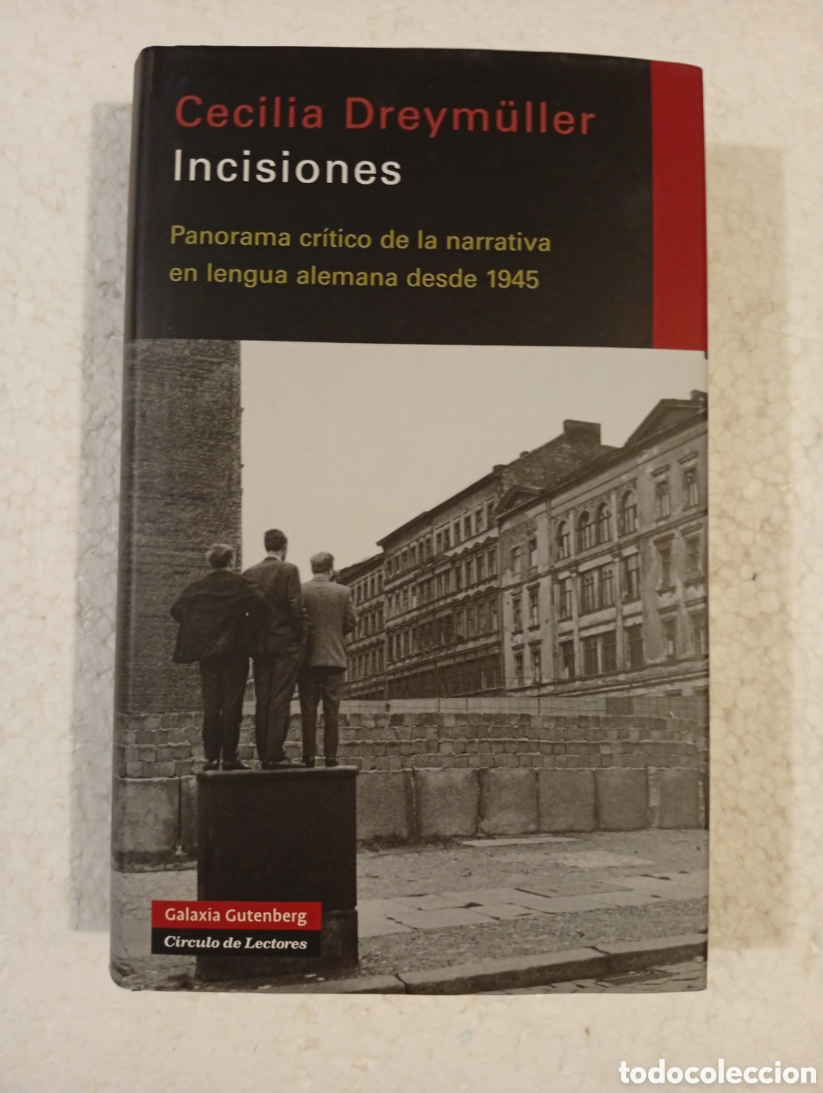 Libros de segunda mano: INCISIONES. PANORAMA CR&Iacute;TICO DE LA NARRATIVA ALEMANA DESDE 1945. CECILIA DREYM&Uuml;LLER. GALAXIA GUTENBE