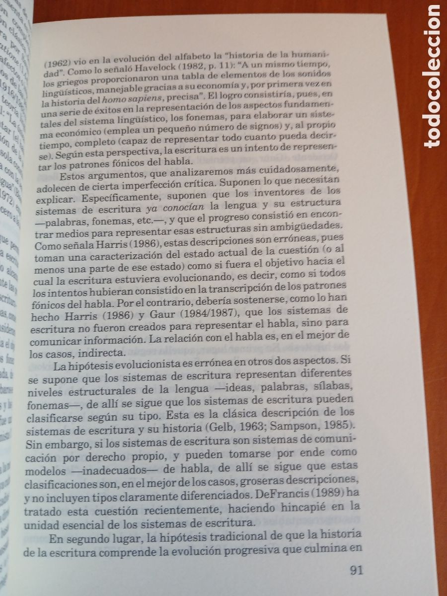 Libros de segunda mano: El mundo sobre el papel. David R. Olson. - Foto 9