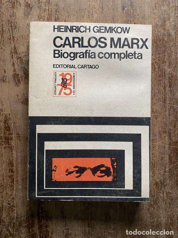 Libros de segunda mano: Carlos Marx - Gemkow Heinrich - Foto 1