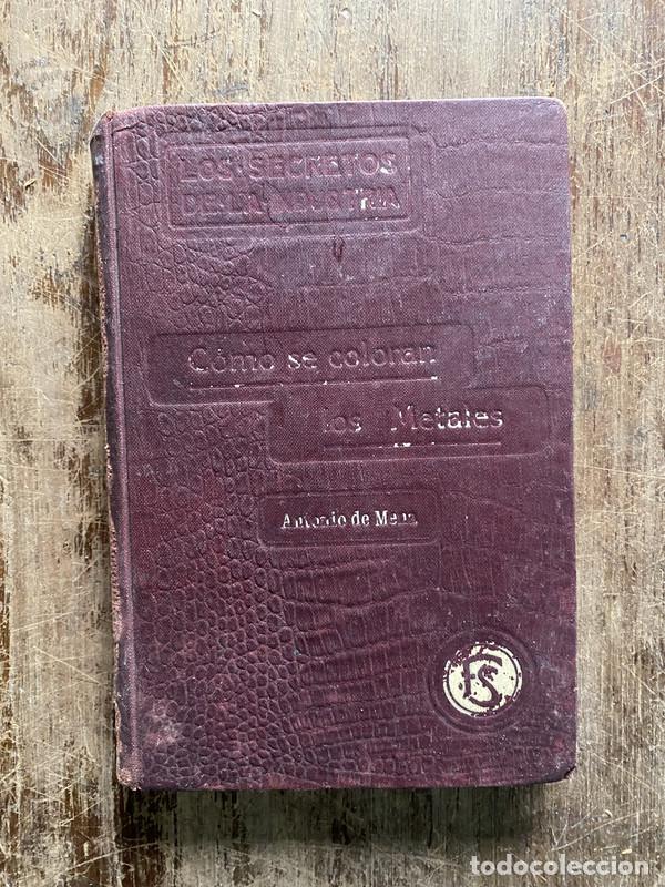 Livros em segunda m&atilde;o: Como se coloran los Metales - de Mena Antonio