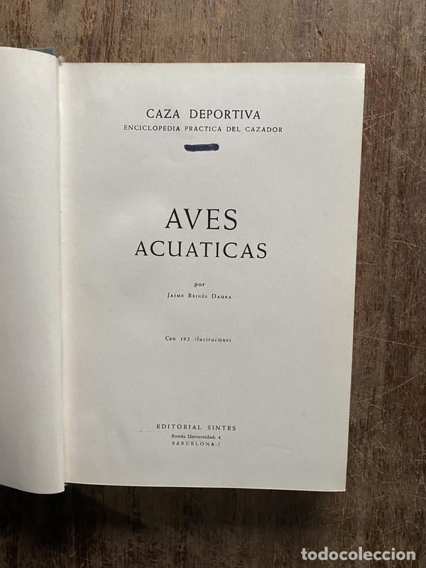Livros em segunda m&atilde;o: Aves Acuaticas - Reines Daura Jaime