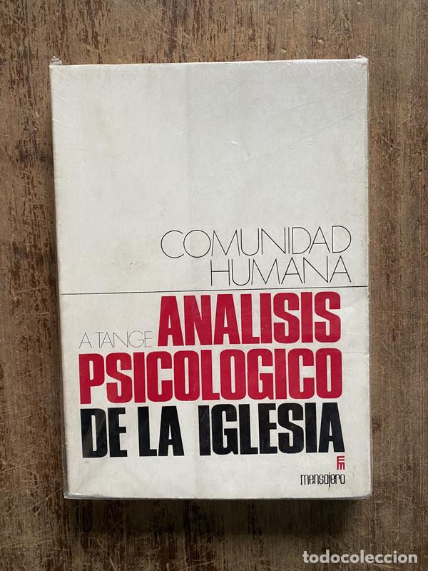 Libros de segunda mano: Analisis Psicologico de la Iglesia - Tange A.