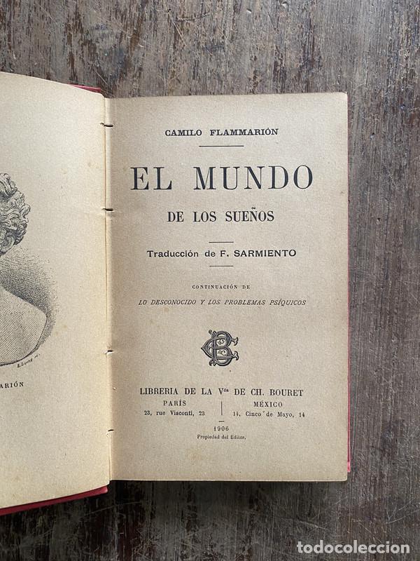 Libri di seconda mano: El mundo de los sue&ntilde;os - Flammarion Camilo